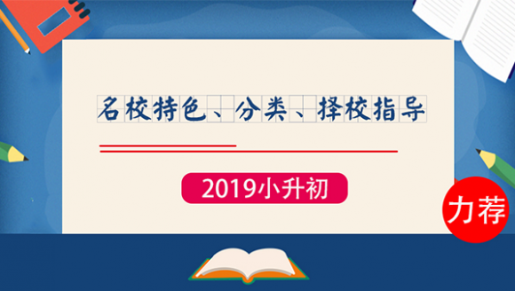 2019年民办学校指导&公办优质中学盘点