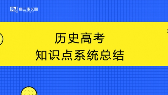 历史高考知识点系统总结